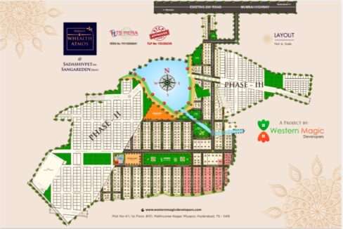 dtcp & rera-residential-premium-villa-plots-for sale-sadashivpet (m)-near-mumbai-highway